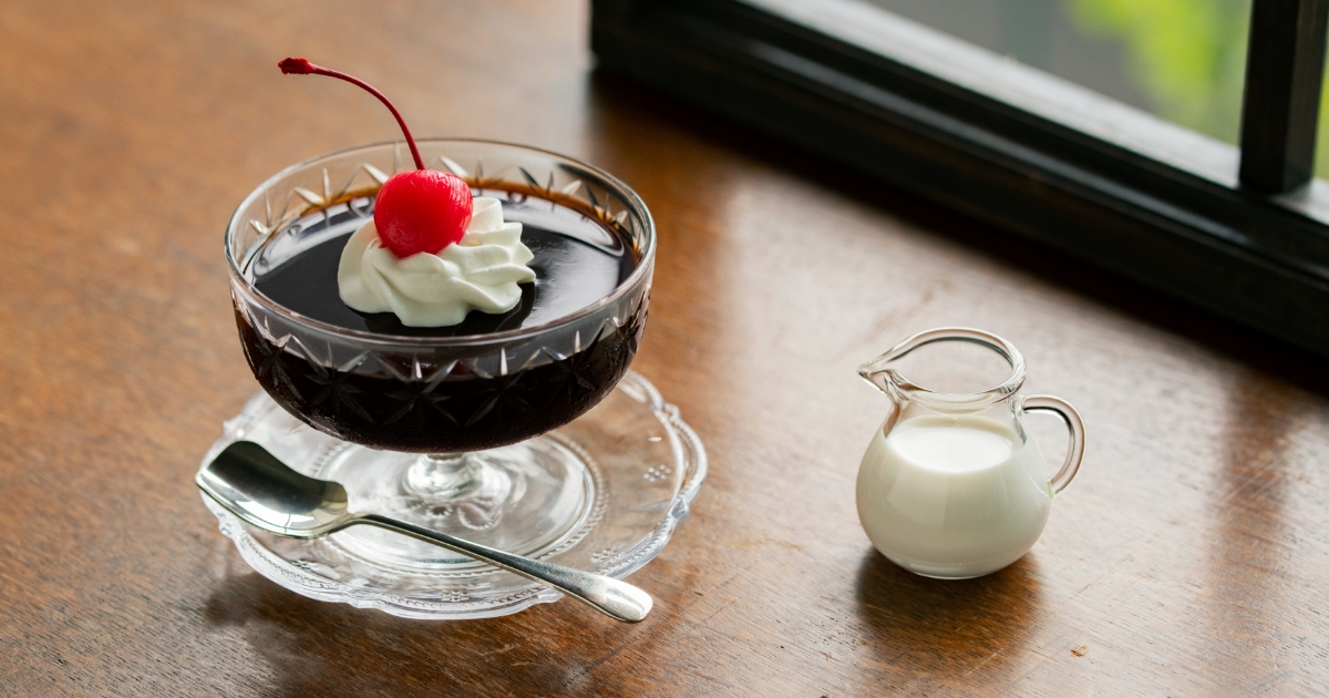 ほろ苦コーヒーゼリー | レシピ | BALMUDA The Brew | BALMUDA