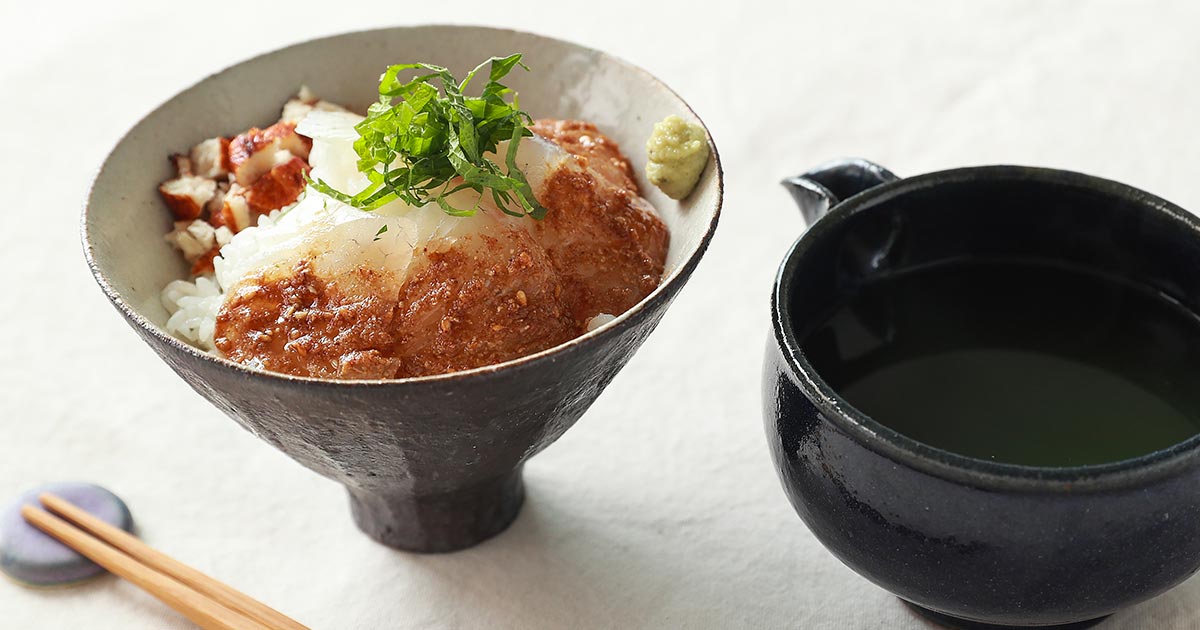 鯛茶漬け エメラルダス 鯛茶漬け | レシピ | BALMUDA The Gohan | BALMUDA