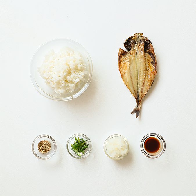あじの干物まぜごはん | レシピ | BALMUDA The Gohan | BALMUDA