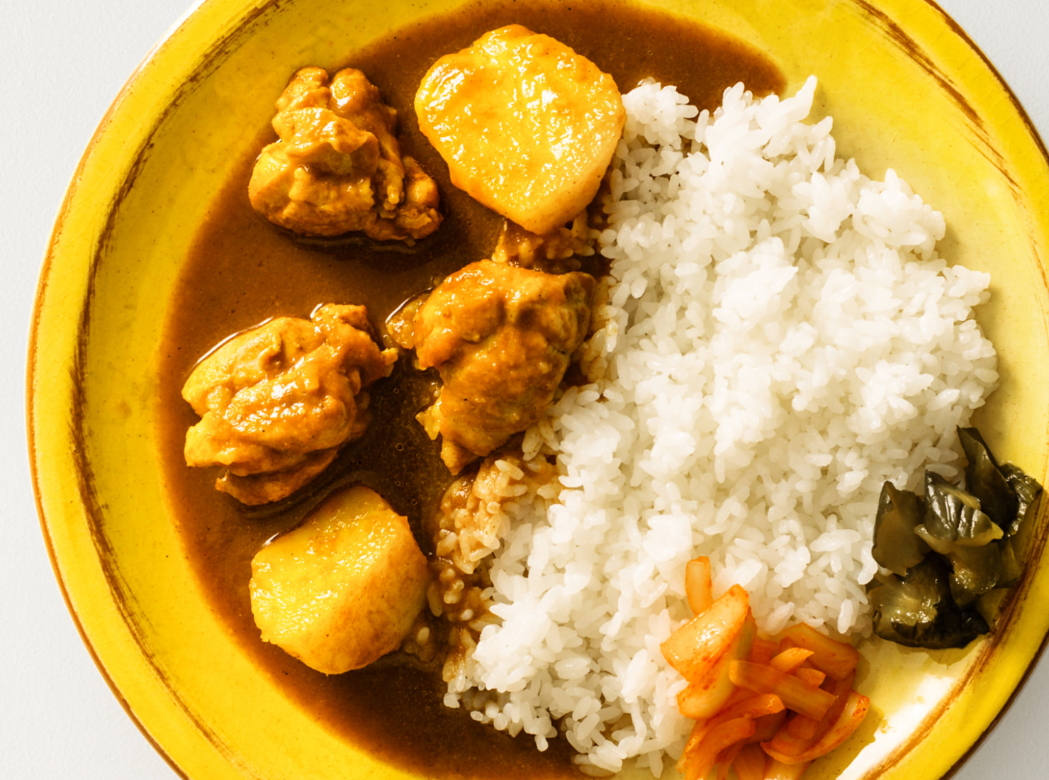 BALMUDA The Curryを使ったカレーライス