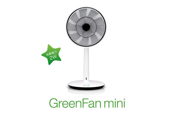 扇風機　Green fan minigreenfan