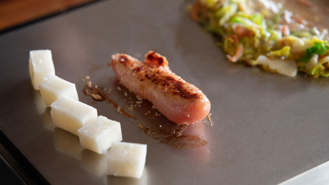 The 家もんじゃ | レシピ | BALMUDA The Plate Pro | BALMUDA