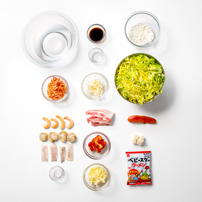 The 家もんじゃ | レシピ | BALMUDA The Plate Pro | BALMUDA