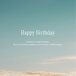Happy Birthday.